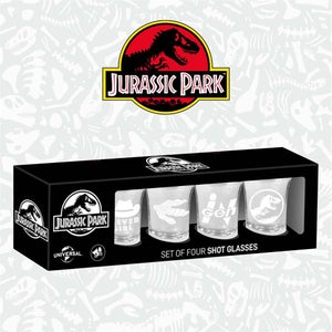 Jurassic Park Premium Set of 4 Shot Glasses