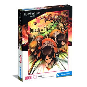 Clementoni Anime Attack On Titan 1000 Piece Jigsaw Puzzle 1