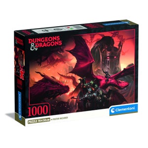 Clementoni Dungeons & Dragons 1000 Piece Jigsaw Puzzle 1