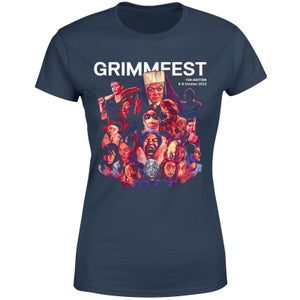 GRIMMFEST STAFF 2023 Women's T-Shirt - Navy