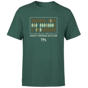 Verify Through Deletion Men's T-Shirt - Green