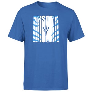 Ahsoka Type Logo Men's T-Shirt - Blue