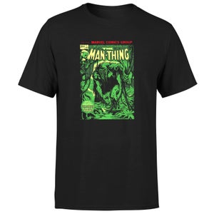 Man-Thing Cover Men's T-Shirt - Black