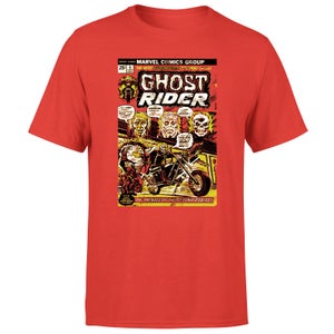 Ghost Rider Zodiac Men's T-Shirt - Red