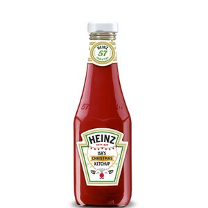 Heinz Christmas Edition Personalized Tomato Ketchup (Glass) 342g