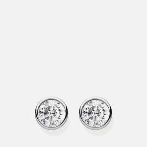 Thomas Sabo Bezel Round Sterling Silver Stud Earrings