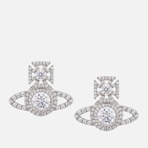 Vivienne Westwood Norabelle Silver-Tone Stud Earrings