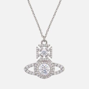 Vivienne Westwood Norabelle Silver-Tone Cubic Zirconia Necklace