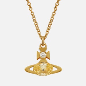Vivienne Westwood Allie Gold Tone Pendant Necklace