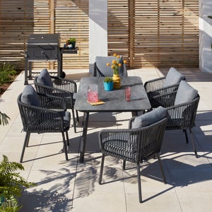 Sicily patio set shop homebase