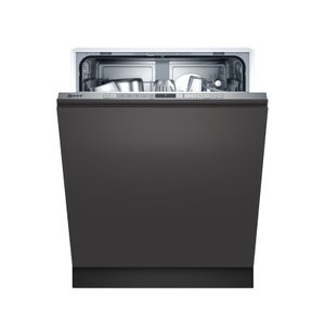 NEFF N30 S153ITX02G Fully Integrated Full Size Dishwasher - Stainless Steel Control Panel