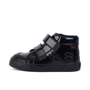 Infant Girls Tovni Hi Vel Stardust Patent Leather Black