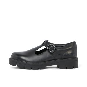 Adult Womens Kori T Bar Leather Black