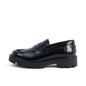 Adult Womens Kori Loafer Rivet Leather Black