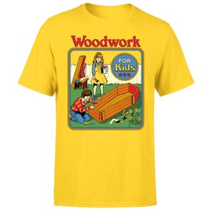 Woodwork For Kids Men's T-Shirt - Yellow