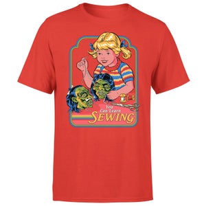 Steven Rhodes You Can Learn Sewing Unisex T-Shirt - Red