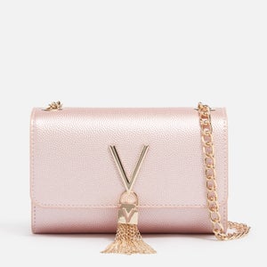 Valentino Divina Pochette Faux Leather Clutch Bag