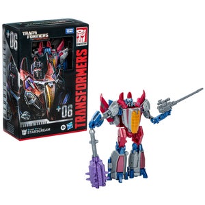 Hasbro Transformers Studio Series Deluxe Transformers: War for Cybertron 06 Gamer Edition Starscream 6.5” Action Figure