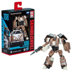 Hasbro Transformers Studio Series Deluxe Transformers: Rise of the Beasts 108 Wheeljack 4.5” Action Figure, 8+