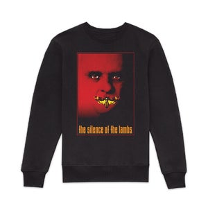 The Silence Of The Lambs Classic Poster Sweatshirt - Black
