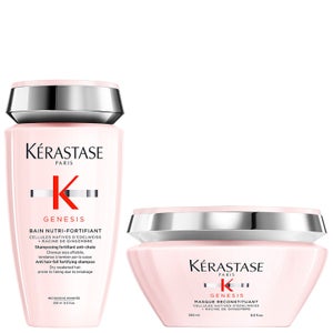 Kérastase Genesis Duo Set: Bain Nutri-Fortifiant 250ml & Masque Reconstituant 200ml