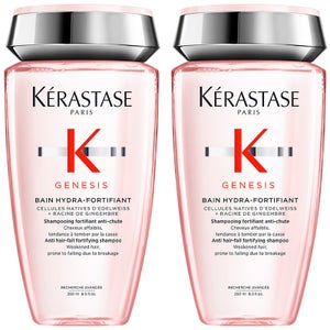 Kérastase Bundles Duo: Genesis Bain Hydra-Fortifiant: Nourishing & Fortifying Shampoo 2 x 250ml