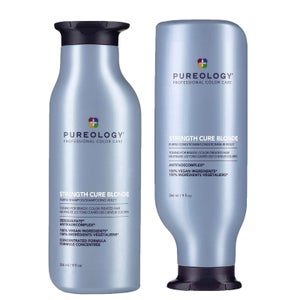 Pureology Strength Cure Blonde Duo Set: Shampoo 266ml & Conditioner 266ml