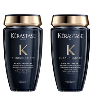 Kérastase Bundles Duo: Chronologiste Bain Régénérant: Youth Revitalising Shampoo 2 x 250ml