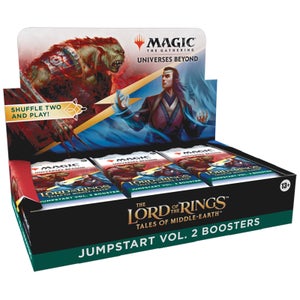 Magic The Gathering TCG: Lord of the Rings Tales of Middle-Earth Holiday Jumpstart Booster CDU (18 Packs)