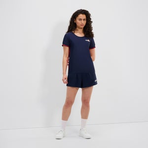 T-Shirt Pierce für Damen Marineblau