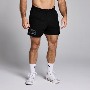 Short avec entrejambe de 13 cm MP Origin Graphic pour hommes – Noir