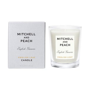 Mitchell & Peach English Leaf scented candle 40g