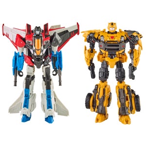 Hasbro Transformers: Reactivate Bumblebee and Starscream 6.5” Action Figures, 8+