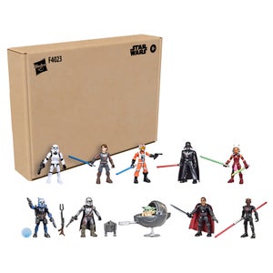 Hasbro Star Wars Mission Fleet Action Figures, Pack of 10, 6cm Figures