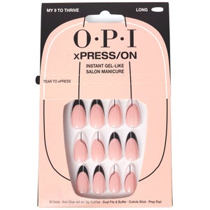 OPI xPRESS/ON - My 9 To Thrive Press On Nails Gel-Like Salon Manicure