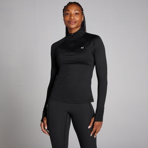 MP Women's Velocity Best 1/4 Zip Top - ženska majica sa dugim rukavima - crna