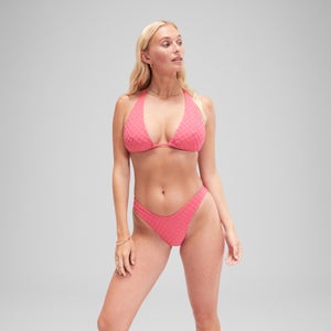 Slip bikini brasiliana in spugna FLU3NTE rosa
