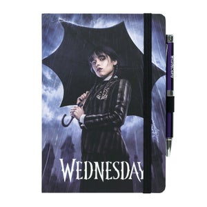Wednesday Premium A5 Notebook With Projector Pen