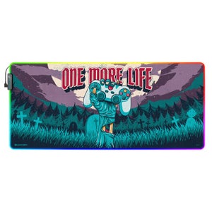 One More Life Xxl Led Mouse Pad
