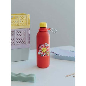 Smiley Quirky Comics Hot&Cold 500Ml Metal Bottle