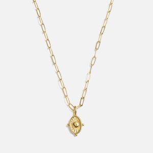 Katie Loxton Talis Charm 18-Karat Gold-Plated Necklace