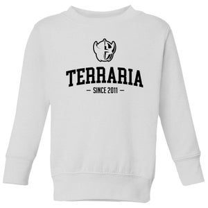 Terraria Since 2011 Kids' Sweatshirt - White