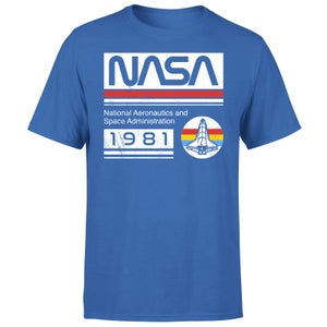 NASA 1981 Unisex T-Shirt - Blue