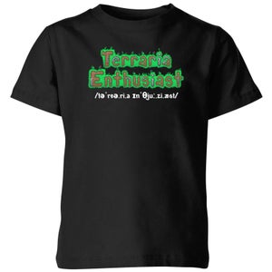 Terraria Enthusiast Kids' T-Shirt - Black