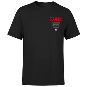 Scarface Tony Montana Unisex T-Shirt - Black