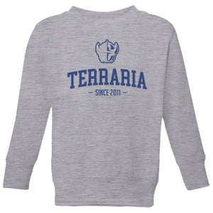 Terraria Since 2011 Kids' Sweatshirt - Grey