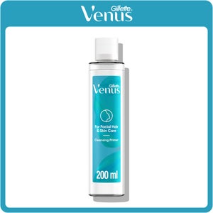 Venus Facial Hair & Skin Care Cleansing Primer for Dermaplaning