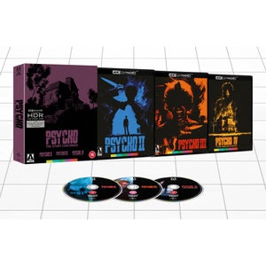 Psycho - The Story Continues: Psycho II, Psycho III, Psycho IV: The Beginning 4K UHD