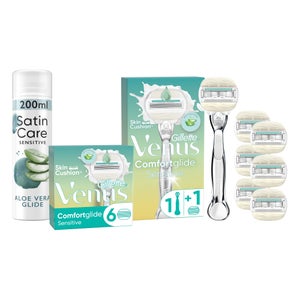 Venus Comfortglide Smooth Sensitive Starter Pack