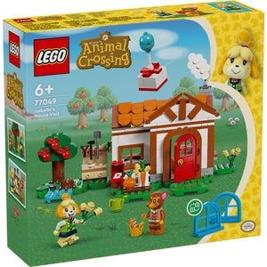 LEGO Animal Crossing Isabelle’s House Visit Buildable Toy 77049
